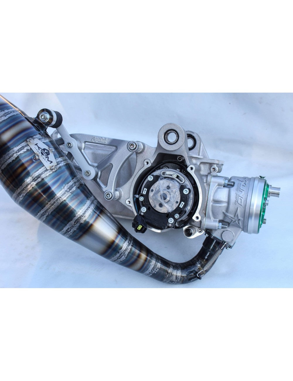 100cc Avgassystem – KRM | För 2Fast Passion Vevhus