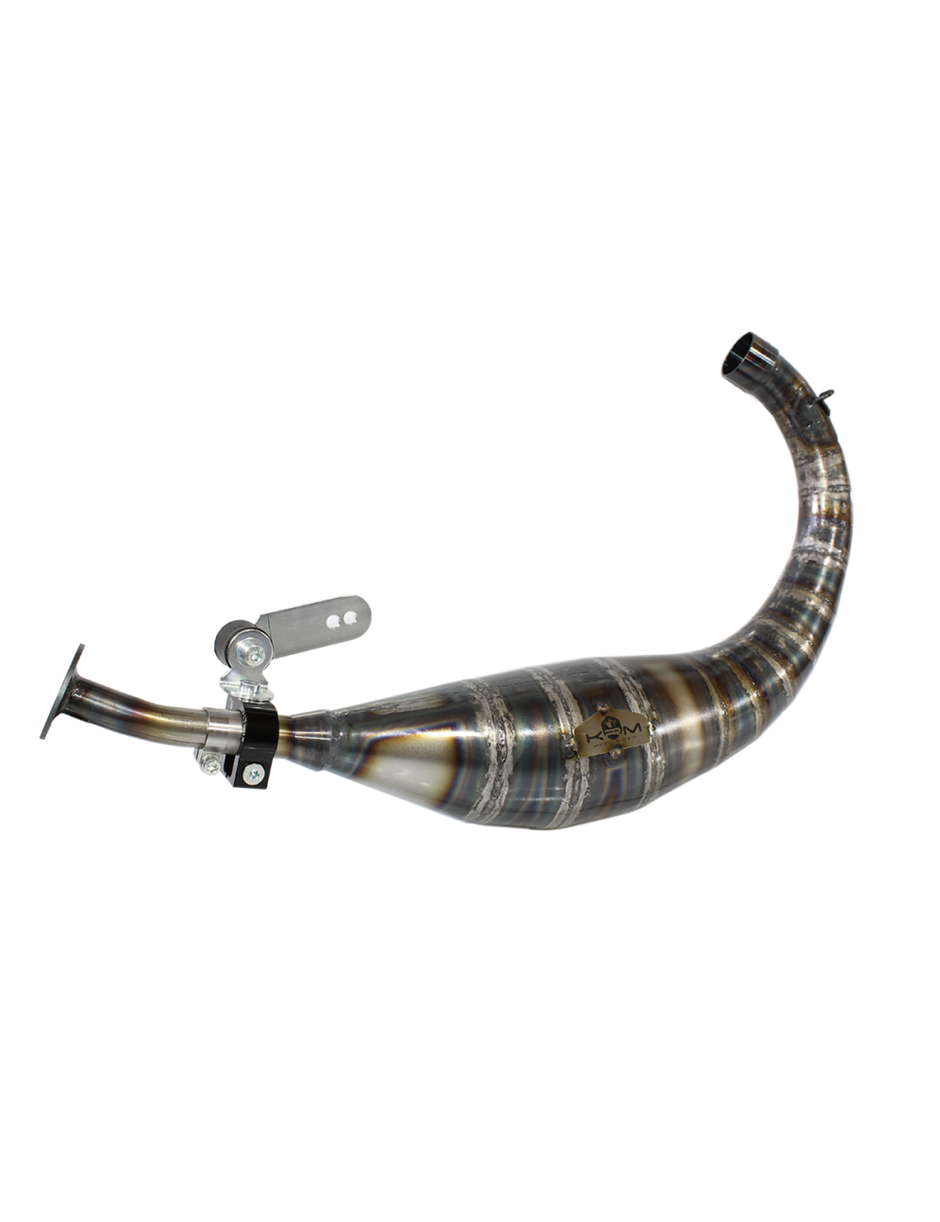 80–90cc Avgassystem – KRM | För Derbi