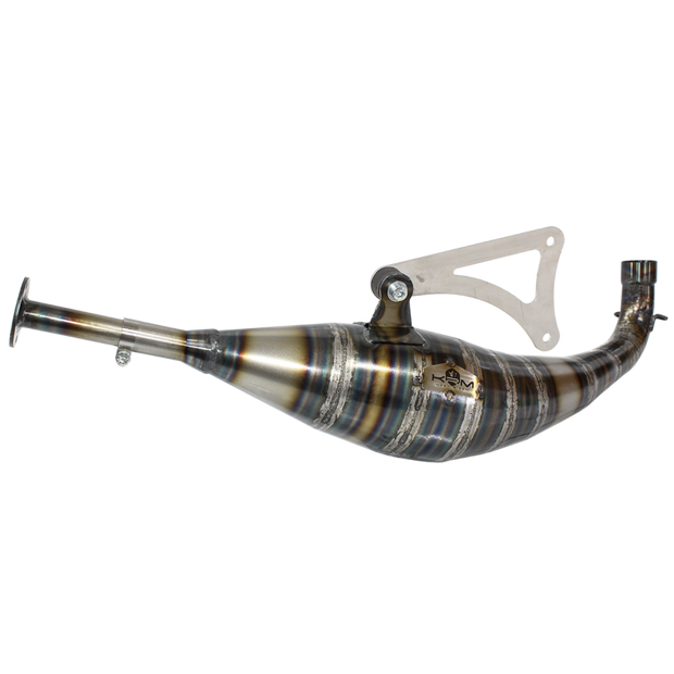 90–100cc Avgassystem – KRM | Minarelli Horisontell (Nitro) | KR195F