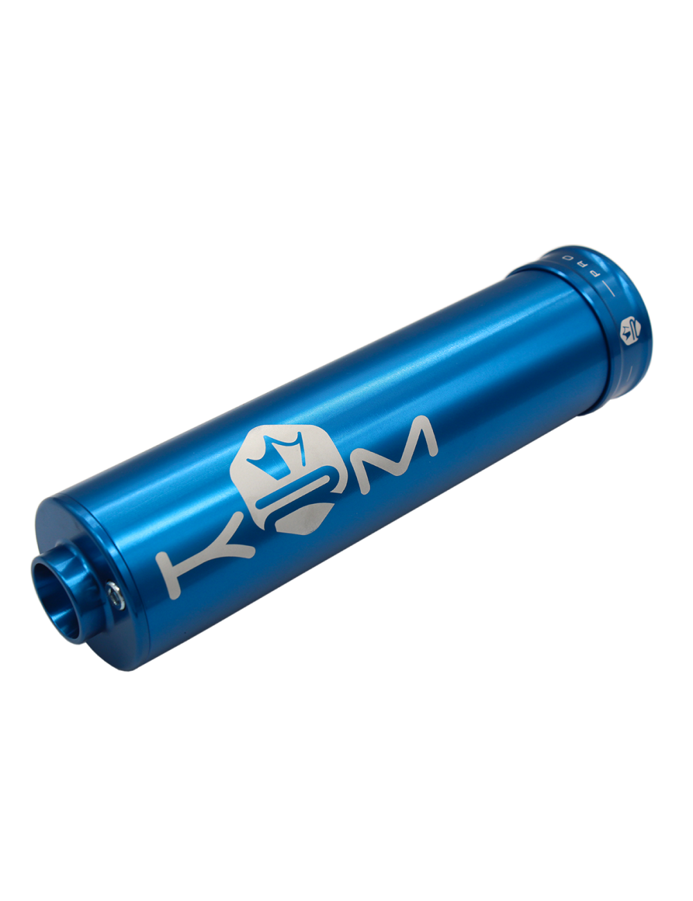 Aluminium Ljuddämpare 50–70cc – KRM Pro Ride I Helfärgat