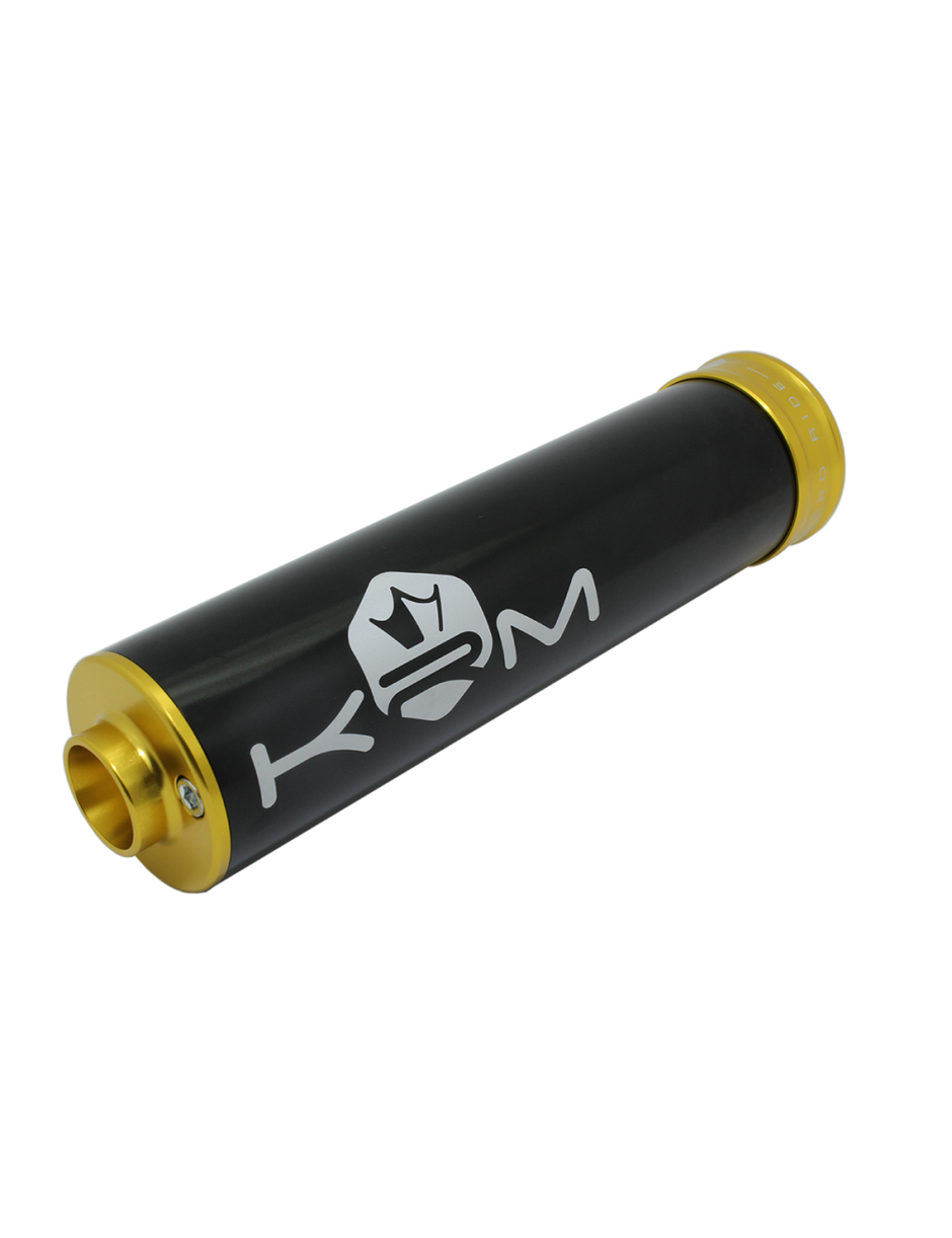 Aluminium Ljuddämpare 90–110cc – KRM Pro Ride