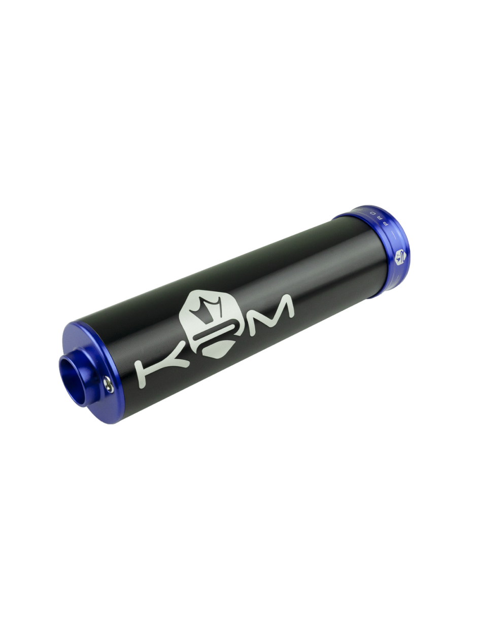 Aluminium Ljuddämpare 90–110cc – KRM Pro Ride