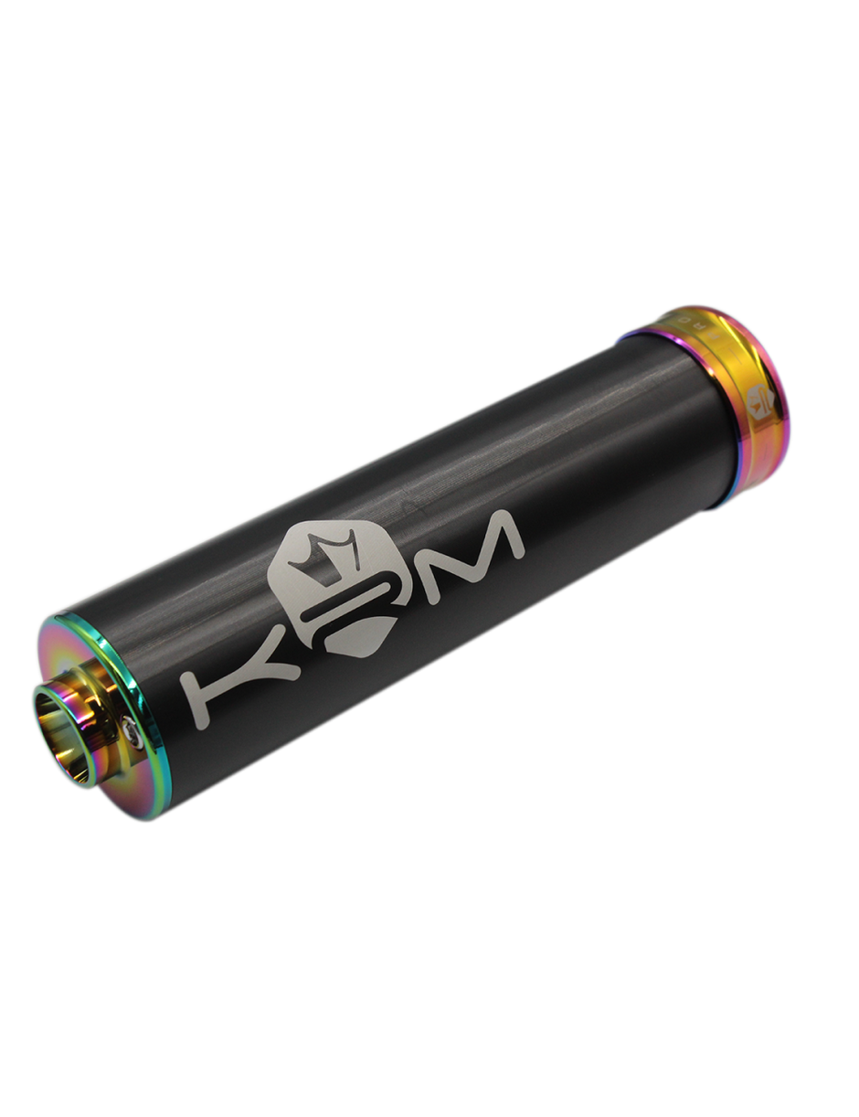 Aluminium Ljuddämpare 90–110cc – KRM Pro Ride