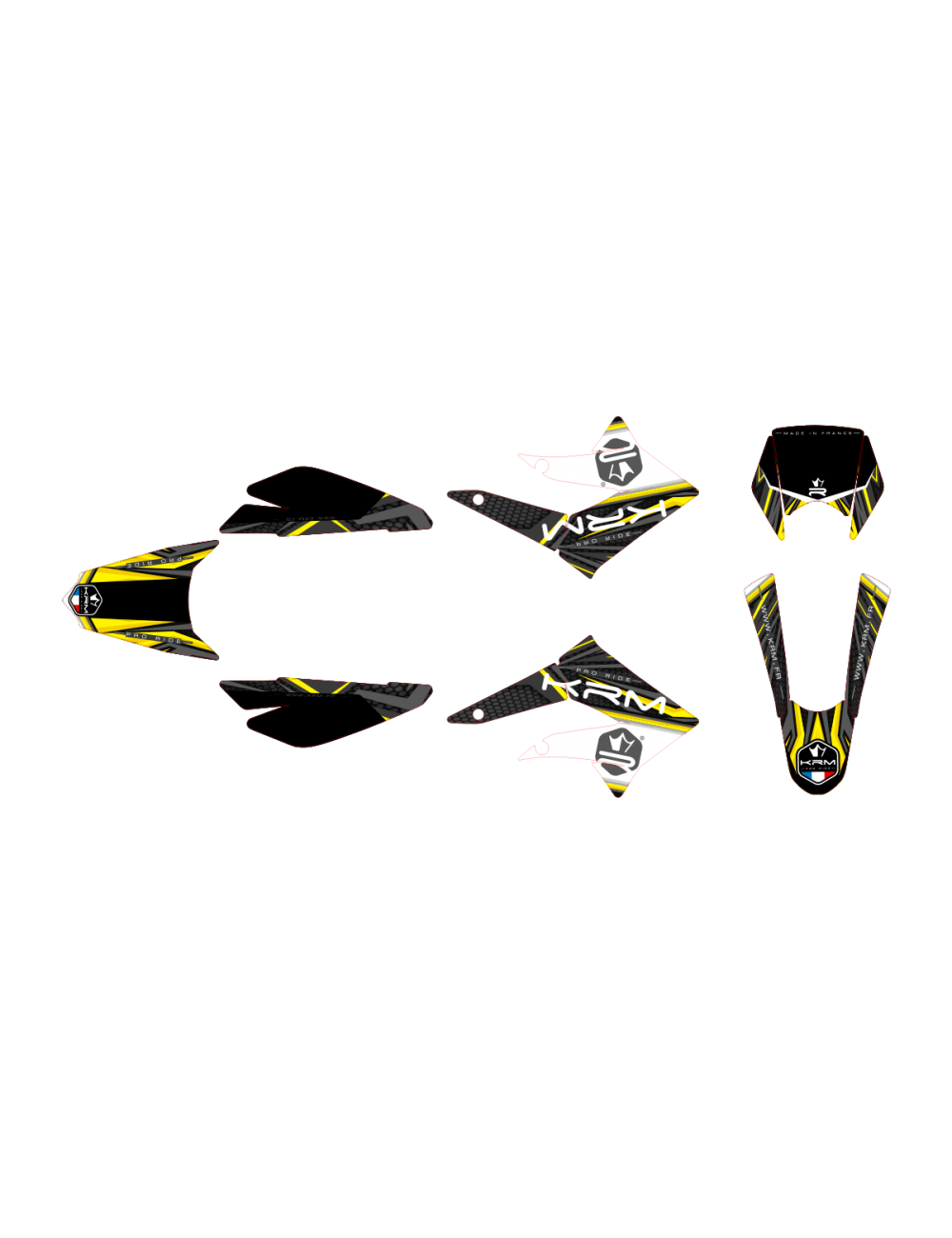 Dekalkit – KRM Pro Ride | Derbi DRD X-Treme/Gilera 2011–2017
