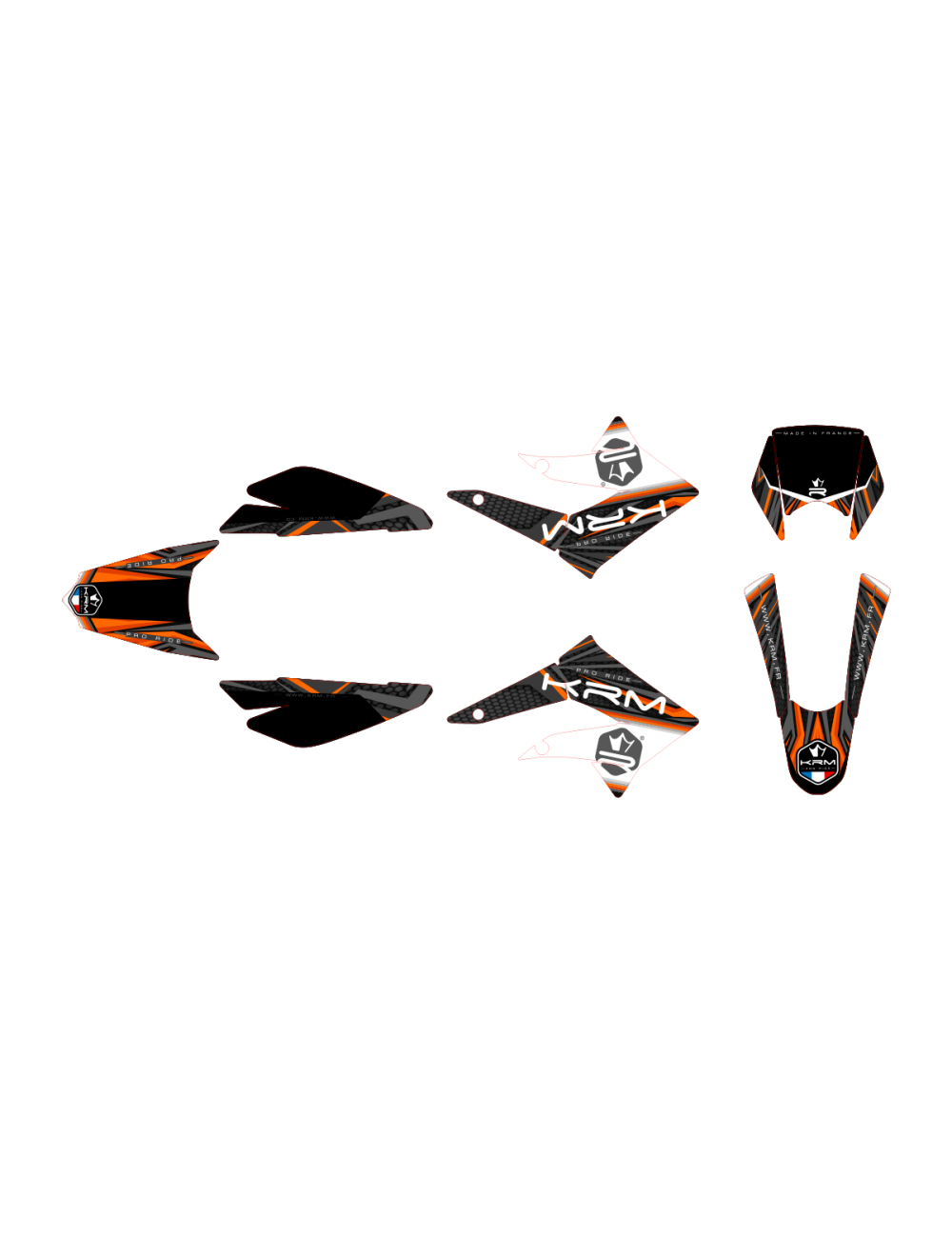 Dekalkit – KRM Pro Ride | Derbi DRD X-Treme/Gilera 2011–2017