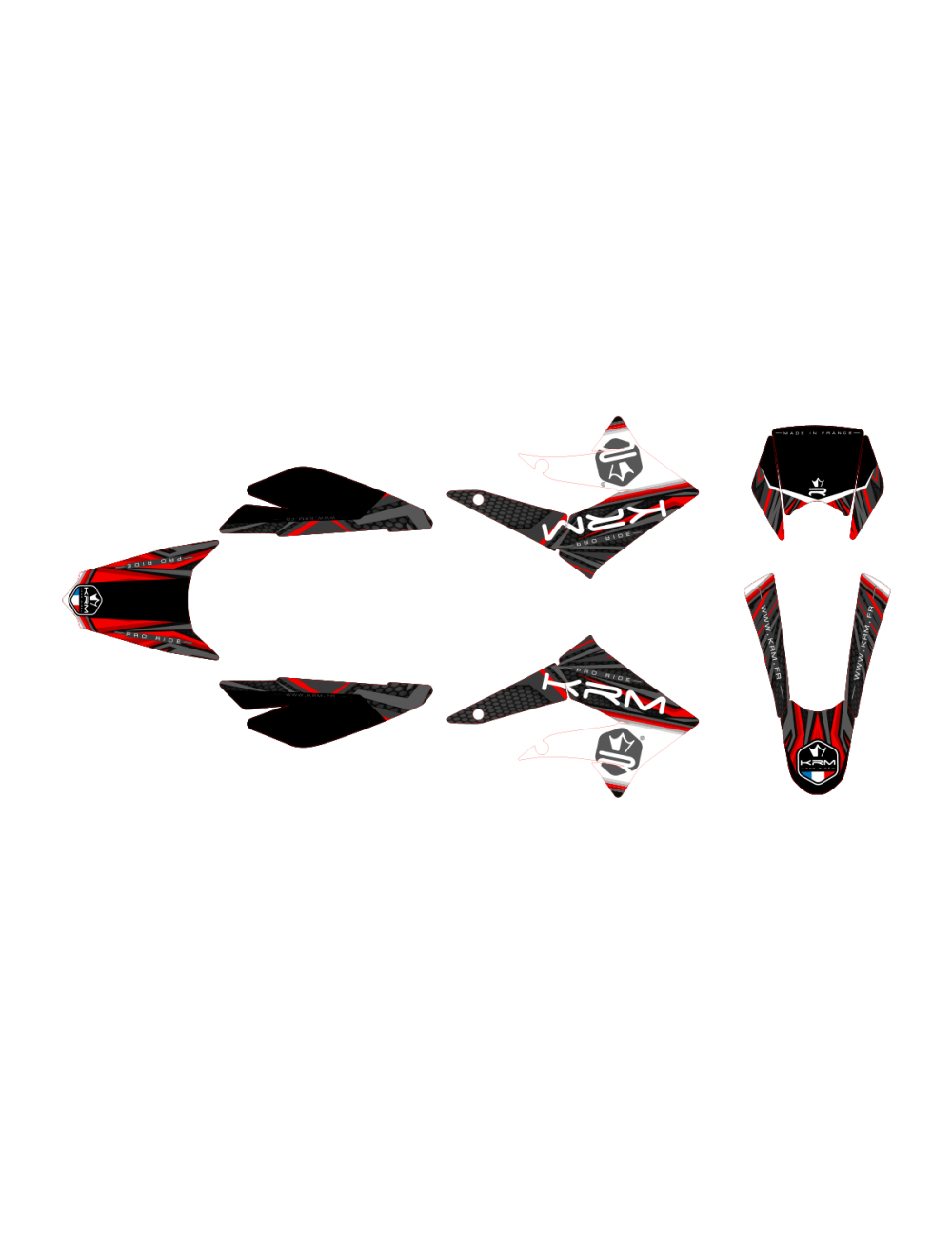 Dekalkit – KRM Pro Ride | Derbi DRD X-Treme/Gilera 2011–2017