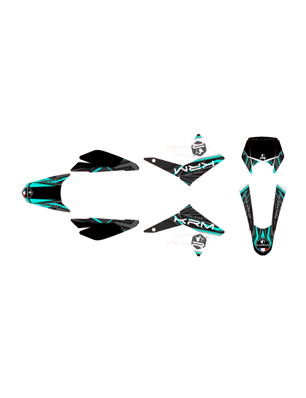 Dekalkit – KRM Pro Ride | Derbi DRD X-Treme/Gilera 2011–2017