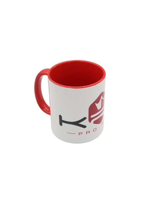Mugg – KRM Pro Ride | Vit/Röd